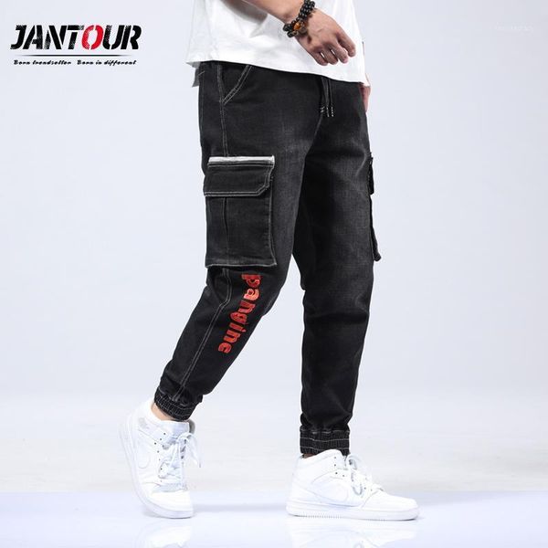 men's jeans autumn winter men black joggers casual pants mens big pockets harem cargo male overalls sweatpants size l-5xl-6xl-7xl1, Blue
men's jeans autumn winter men black joggers casual pants mens big pockets harem cargo male overalls sweatpants size l-5xl-6xl-7xl1, Blue