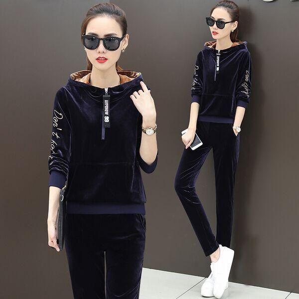 women's two piece pants gold velvet tracksuit set women suit hooded long sleeve and pant velour 2 outfits lounge wear, White
women's two piece pants gold velvet tracksuit set women suit hooded long sleeve and pant velour 2 outfits lounge wear, White