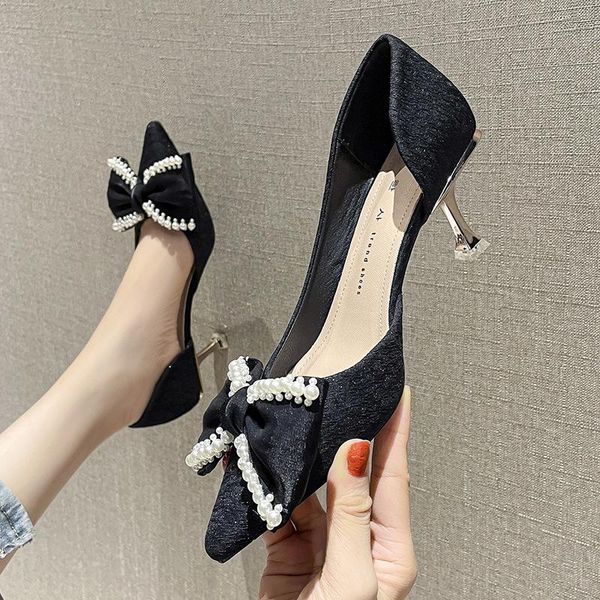 sandals fashion womens shoes 2021 stiletto heels suit female beige luxury comfort low summer retro bow black pointed pearl
sandals fashion womens shoes 2021 stiletto heels suit female beige luxury comfort low summer retro bow black pointed pearl