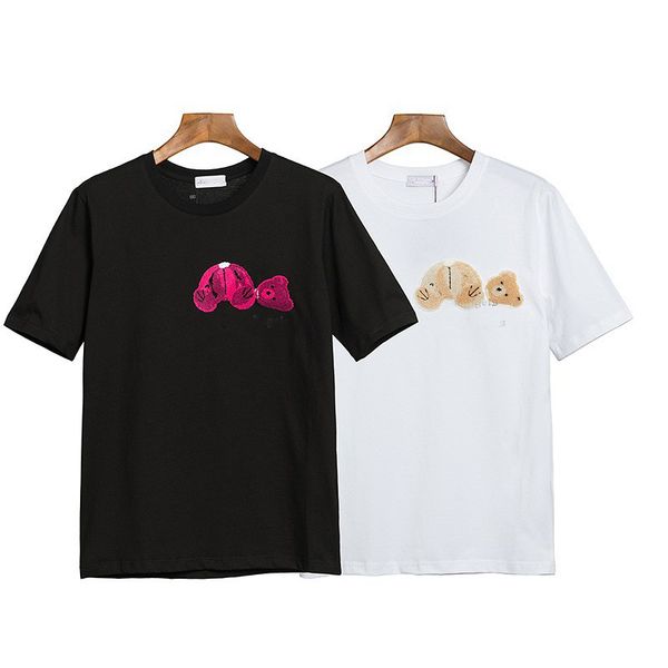 brand t shirt 2021 hight quality mens women teddy bear printed t-shirts black white tee men womens palm short sleeve, White;black
brand t shirt 2021 hight quality mens women teddy bear printed t-shirts black white tee men womens palm short sleeve, White;black
