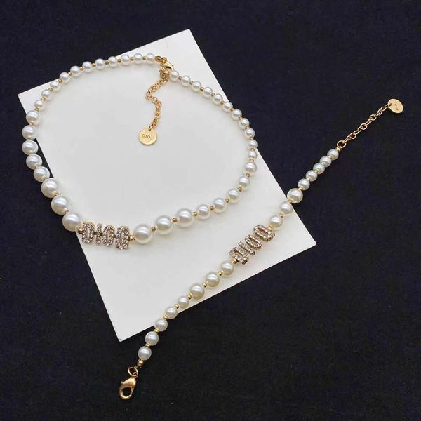 designer jewelry 2021 new pearl letter necklace female family net red star same fashion bracelet jewelry, Silver
designer jewelry 2021 new pearl letter necklace female family net red star same fashion bracelet jewelry, Silver