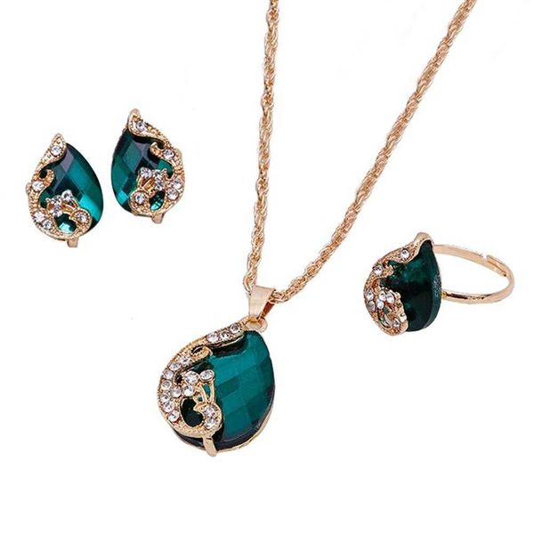 jewelry sets luxury designer bracelet women set shiny water-drop shape rhinestone necklace earrings ring peacock crystal korean gift, Black
jewelry sets luxury designer bracelet women set shiny water-drop shape rhinestone necklace earrings ring peacock crystal korean gift, Black