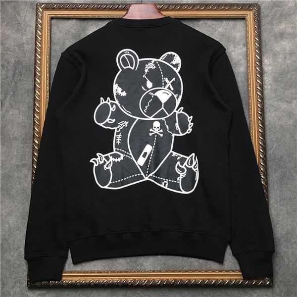 2021 new 100% algodo pulver dos desenhos animados anime crnio urso impresso padro na parte traseira moletom masculino sweaterwear dd | 41935, Black
2021 new 100% algodo pulver dos desenhos animados anime crnio urso impresso padro na parte traseira moletom masculino sweaterwear dd | 41935, Black