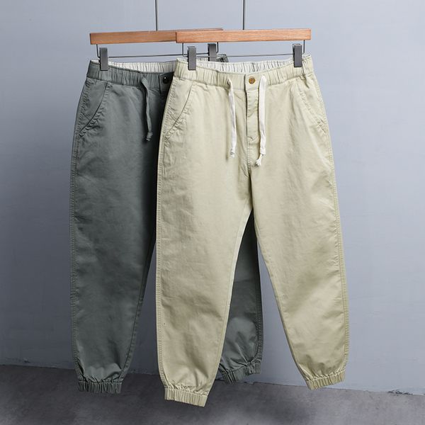 2021 spring and summer new style cotton casual pants brand fashion loose waist trousers men solid comfortable mens clothing w8fn, Black
2021 spring and summer new style cotton casual pants brand fashion loose waist trousers men solid comfortable mens clothing w8fn, Black