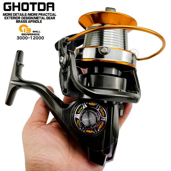 8-24kg drag power fishing reel metal spool spinning reel line saltwater fishing accessorie tools
8-24kg drag power fishing reel metal spool spinning reel line saltwater fishing accessorie tools