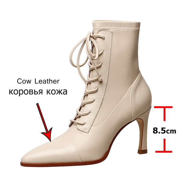 size 33-40 women high heel boots real leather lace up winter shoes women fashion mid calf boots women footwear, Black
size 33-40 women high heel boots real leather lace up winter shoes women fashion mid calf boots women footwear, Black