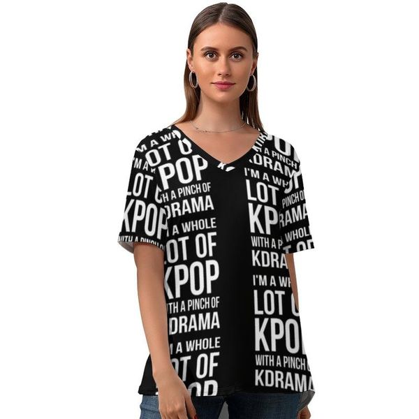 women's t-shirt kpop t shirt street wear printed lady fashion short sleeve v neck tee plus size, White
women's t-shirt kpop t shirt street wear printed lady fashion short sleeve v neck tee plus size, White
