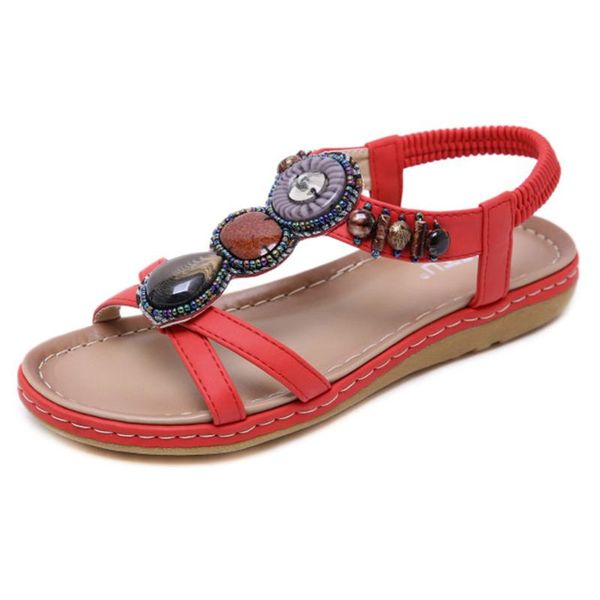 new 2021 women flats sandals bohemia women casual shoes beach summer fashion string bead flat sandals c162, Black
new 2021 women flats sandals bohemia women casual shoes beach summer fashion string bead flat sandals c162, Black