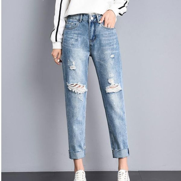 women's jeans spring summer 9/10 length hem denim capri pants cropped for women s l xl 2xl, Blue
women's jeans spring summer 9/10 length hem denim capri pants cropped for women s l xl 2xl, Blue
