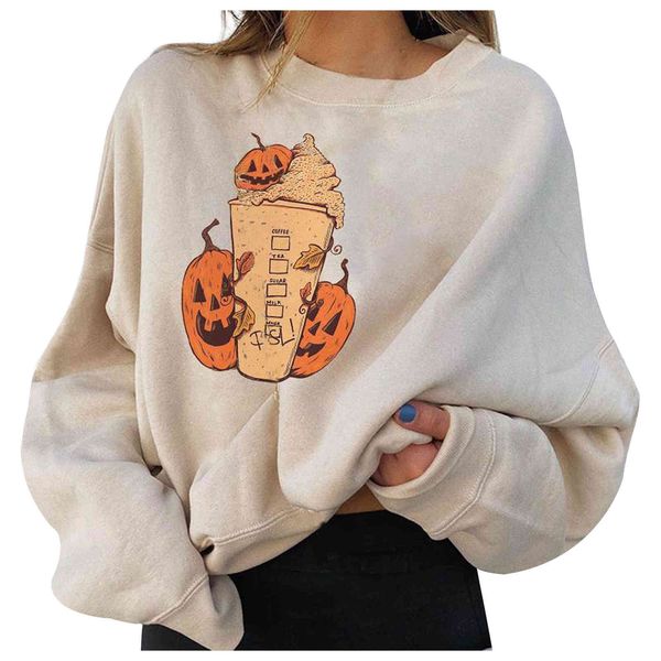 women hoodie hamsgend 's clothing solid hoodies halloween fashion casual long sleeve printed sweatshirt 2021, Black
women hoodie hamsgend 's clothing solid hoodies halloween fashion casual long sleeve printed sweatshirt 2021, Black