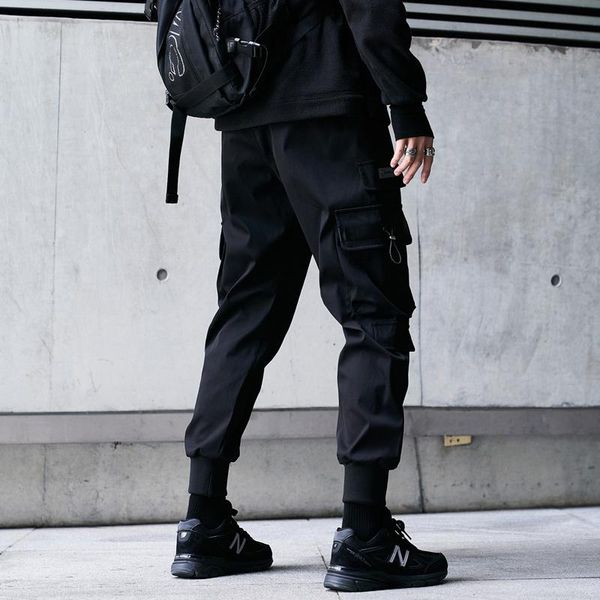 2021 trousers jogging high street trousers men's hiphop harajuku cargo pants streetwear, Black
2021 trousers jogging high street trousers men's hiphop harajuku cargo pants streetwear, Black