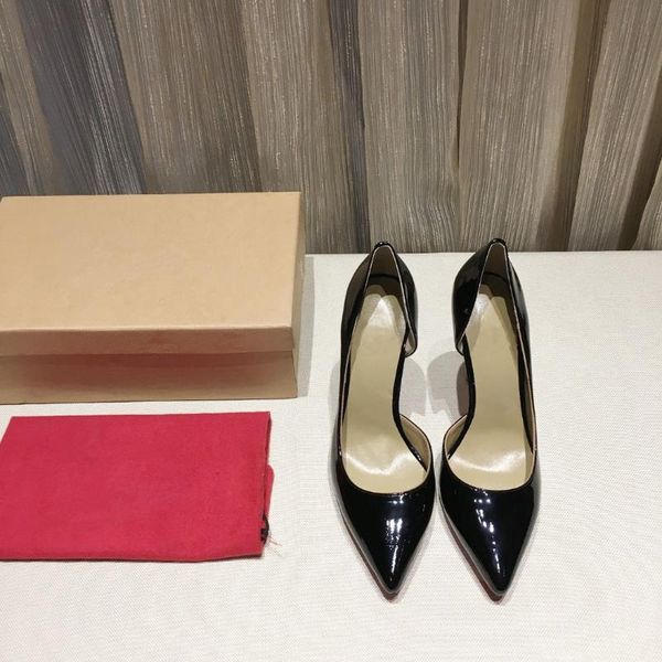 dress shoes luxury women 2021 designers red nude side pumps wedding pointe 12cm high heels bridal size 44 45 46, Black
dress shoes luxury women 2021 designers red nude side pumps wedding pointe 12cm high heels bridal size 44 45 46, Black