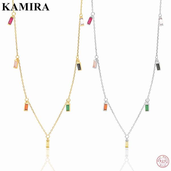 chains kamira 925 sterling silver romantic chic color square zircon clavicle pendientes necklace for women korean charm elegant jewelry
chains kamira 925 sterling silver romantic chic color square zircon clavicle pendientes necklace for women korean charm elegant jewelry