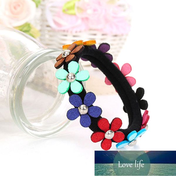 ponytail holder women hair bands sweet colorful flower rope elastic elastic hair accessories, Silver
ponytail holder women hair bands sweet colorful flower rope elastic elastic hair accessories, Silver