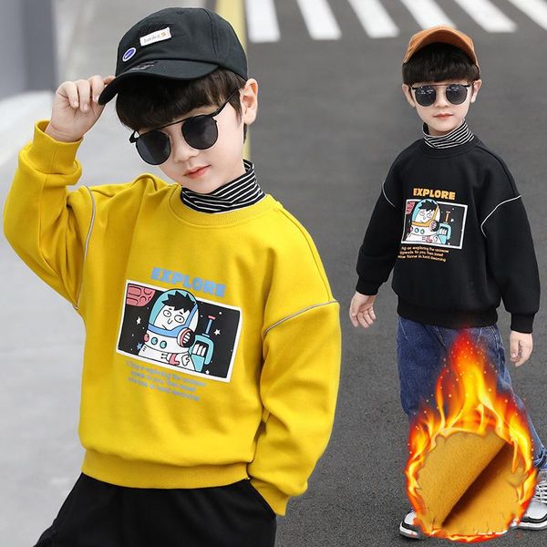 hoodies & sweatshirts boys' cotton fleece 2021 beautiful warm plus velvet thicken winter autumn teenager children's clothing, Black
hoodies & sweatshirts boys' cotton fleece 2021 beautiful warm plus velvet thicken winter autumn teenager children's clothing, Black