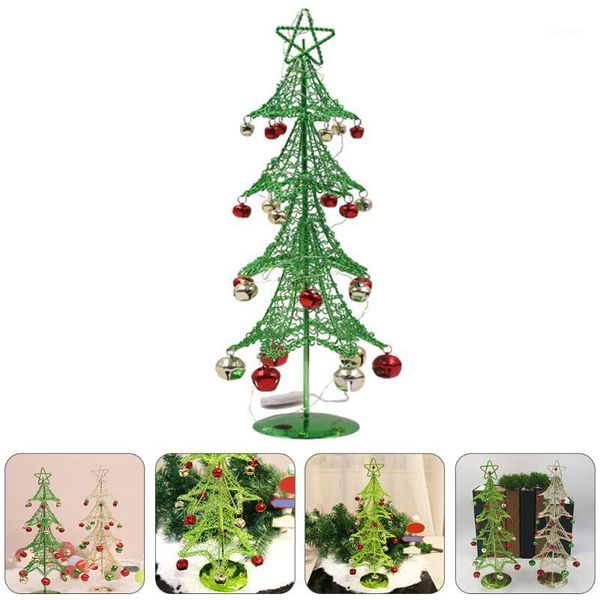 christmas decorations 1pc wrought iron tree mini