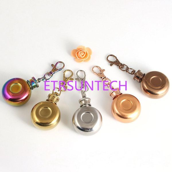 hip flasks 50pcs 1oz 28ml mini stainless steel round flask with keychain liquor alcohol whiskey wine pot small drinkware
hip flasks 50pcs 1oz 28ml mini stainless steel round flask with keychain liquor alcohol whiskey wine pot small drinkware