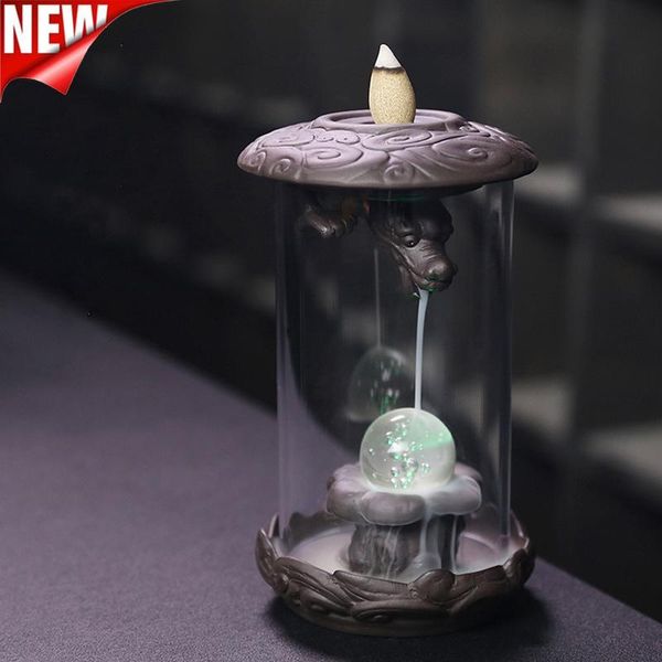 fragrance lamps handmade ceramic incense burner smoke waterfall backflow living room decor holder feng shui decoration
fragrance lamps handmade ceramic incense burner smoke waterfall backflow living room decor holder feng shui decoration