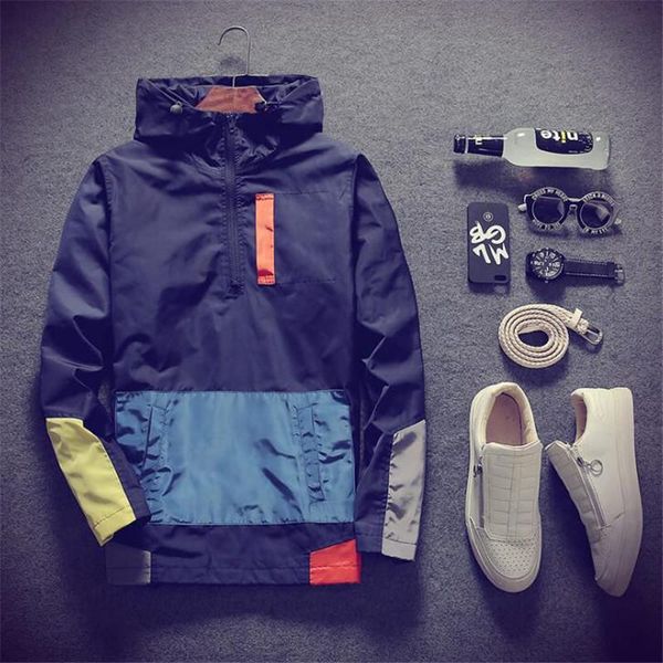 men's jackets windbreaker jacket men spring men/women hooded casual male coat thin outwear clothes, Black;brown
men's jackets windbreaker jacket men spring men/women hooded casual male coat thin outwear clothes, Black;brown