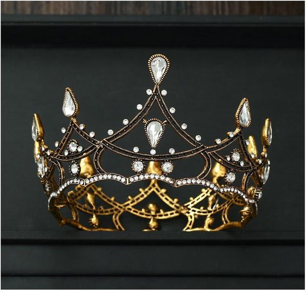baroque vintage headdress and crown crystal rhinestone round crown ladies crown tiara wedding bridal hair accessories h qylsxi
baroque vintage headdress and crown crystal rhinestone round crown ladies crown tiara wedding bridal hair accessories h qylsxi