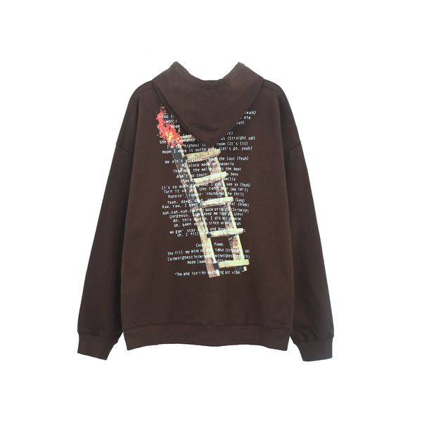 ins fashion brand kanye same peripheral sweater travis scott ladder high street hoodie, Black
ins fashion brand kanye same peripheral sweater travis scott ladder high street hoodie, Black
