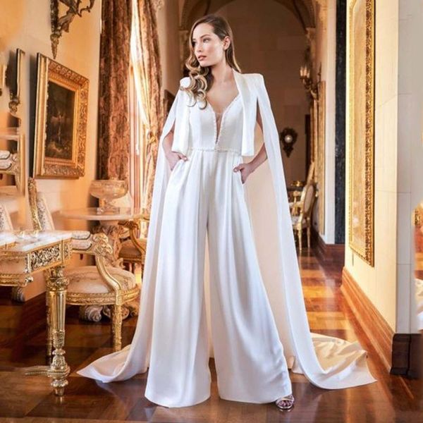 gym clothing fashion elegant women sleeveless solid colors winter temperament retro conjoined shawl jumpsuits party ol wide leg overalls#g3, White;black
gym clothing fashion elegant women sleeveless solid colors winter temperament retro conjoined shawl jumpsuits party ol wide leg overalls#g3, White;black