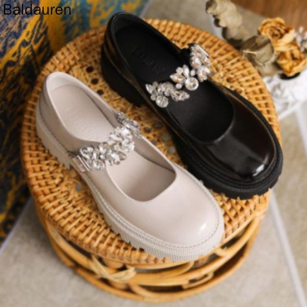dress shoes baldauren women's mary jane antique thick heel soled round head single rhinestone line buckle belt, Black
dress shoes baldauren women's mary jane antique thick heel soled round head single rhinestone line buckle belt, Black