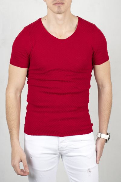 male red v-neck t-shirt 100 cotton fit lycra short slim gym street wear spring summer 2002298 bt4x, White;black
male red v-neck t-shirt 100 cotton fit lycra short slim gym street wear spring summer 2002298 bt4x, White;black