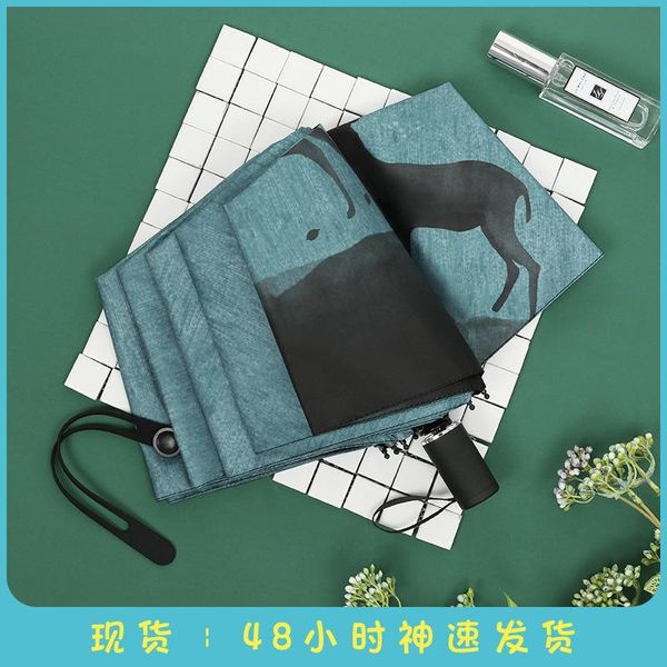 umbrellas full-automatic folding five-fold sun protection umbrella rain and dual-use small portable ins mori style tripl
umbrellas full-automatic folding five-fold sun protection umbrella rain and dual-use small portable ins mori style tripl
