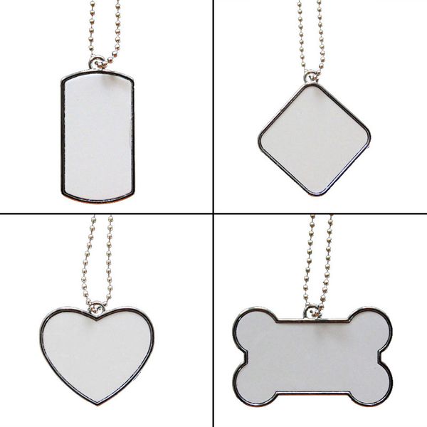 sublimation dog blank stainless steel white id card puppy cat identification tag metal pet pendant with chain
sublimation dog blank stainless steel white id card puppy cat identification tag metal pet pendant with chain
