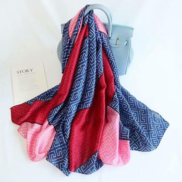 2021 Zipeiqing New women scarf summer silk scarves shawls lady wraps soft pashimina female Designer beach stole, Blue;gray
2021 Zipeiqing New women scarf summer silk scarves shawls lady wraps soft pashimina female Designer beach stole, Blue;gray