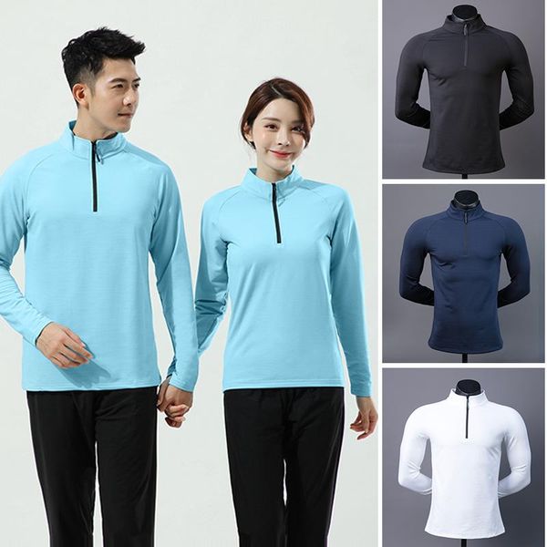 loose outdoor sports long-sleeved tshirt for men's 2021 quick-drying running shirts fitness training suit stand-up collar, Black;blue
loose outdoor sports long-sleeved tshirt for men's 2021 quick-drying running shirts fitness training suit stand-up collar, Black;blue