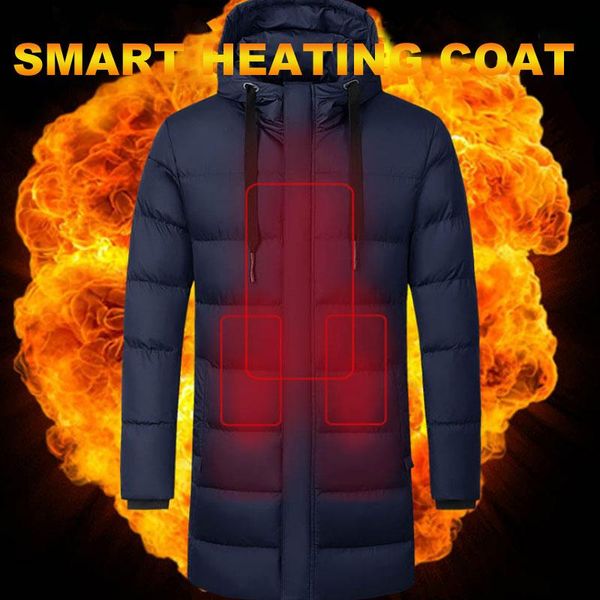 men's tracksuits winter warm heated jackets long section electric heating coat outdoors cotton men women hight quality down jacket, Gray
men's tracksuits winter warm heated jackets long section electric heating coat outdoors cotton men women hight quality down jacket, Gray