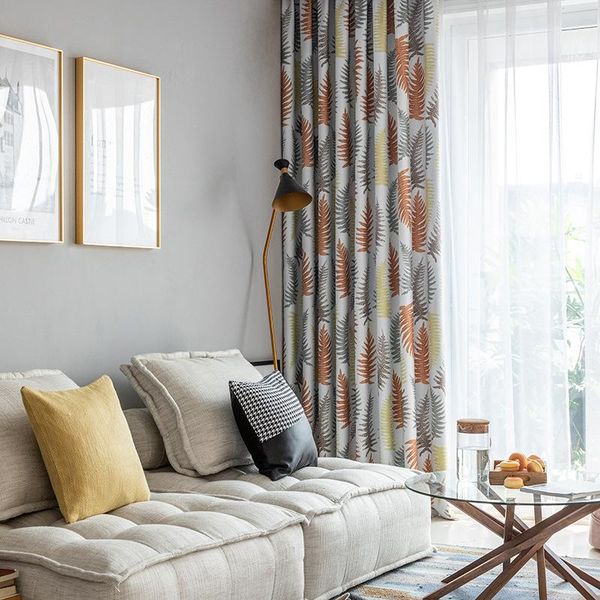 curtain & drapes chinese curtains for living room bedroom pastoral fern leaves-high precision printed shading tulle decoration custom
curtain & drapes chinese curtains for living room bedroom pastoral fern leaves-high precision printed shading tulle decoration custom