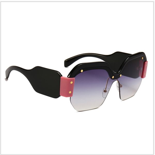 rhamai oversized punk sunglasses women big frame square sun glasses 2019 brand designer fashionable unique modeling eyewear glasses wholesal, White;black
rhamai oversized punk sunglasses women big frame square sun glasses 2019 brand designer fashionable unique modeling eyewear glasses wholesal, White;black