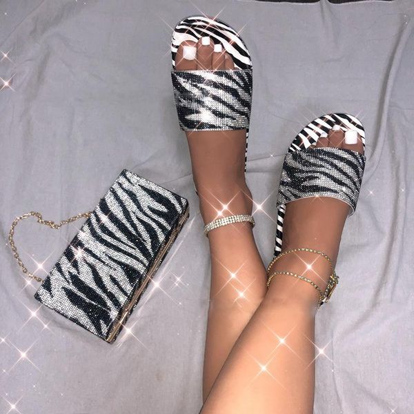 slippers women's shoes black and white rhinestone flat sandals fashion handbag dinner bag slides
slippers women's shoes black and white rhinestone flat sandals fashion handbag dinner bag slides
