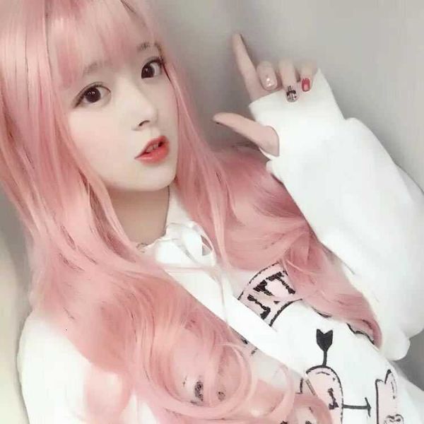 wig long hair big wave curly animation cosplay air bangs female ffy doll wig cover, Black
wig long hair big wave curly animation cosplay air bangs female ffy doll wig cover, Black