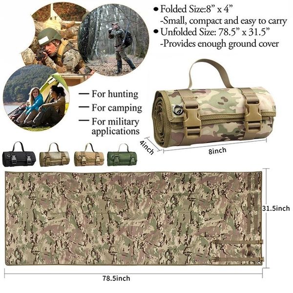 outdoor pads tactical lightweight mat picnic pad moisture-proof survival camping equipment
outdoor pads tactical lightweight mat picnic pad moisture-proof survival camping equipment