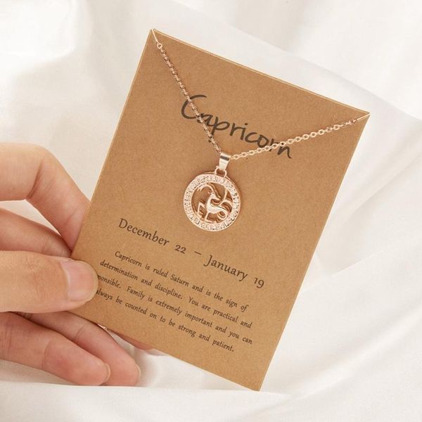 pendant necklaces 12 zodiac sign round chain necklace for women men birthday fashion constellation jewelry gift with card, Silver
pendant necklaces 12 zodiac sign round chain necklace for women men birthday fashion constellation jewelry gift with card, Silver