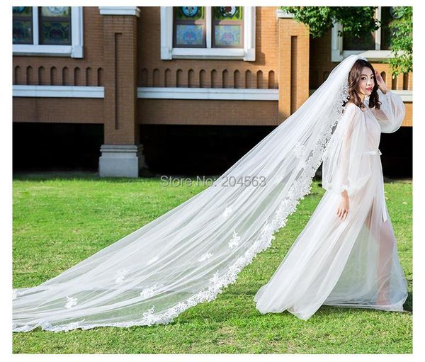 bridal veils one-layer white luxury long lace wedding tulle veil for bride with comb, Black
bridal veils one-layer white luxury long lace wedding tulle veil for bride with comb, Black