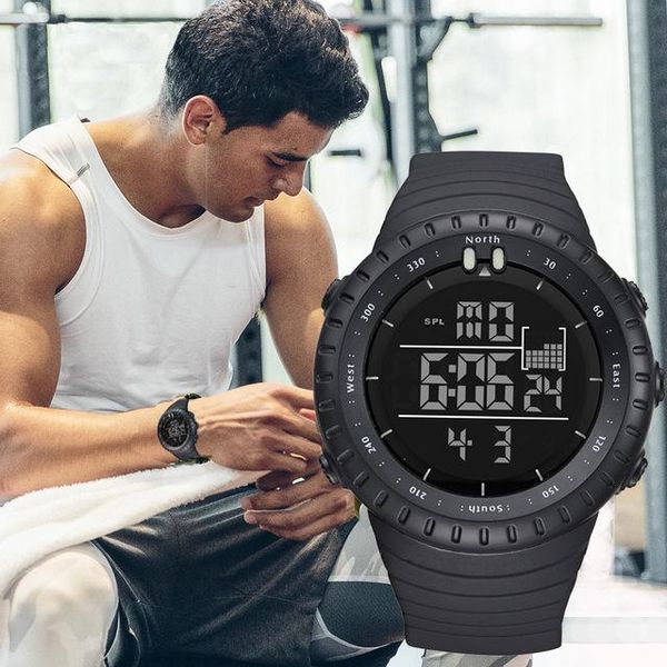 wristwatches relogio digital watch men sports eletronic wristwatch led display meski waterproof selling product erkek kol saati, Slivery;brown
wristwatches relogio digital watch men sports eletronic wristwatch led display meski waterproof selling product erkek kol saati, Slivery;brown