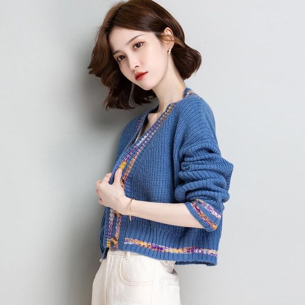 women's knits & tees early autumn 2021 wear with skirt knitted cardigan, White