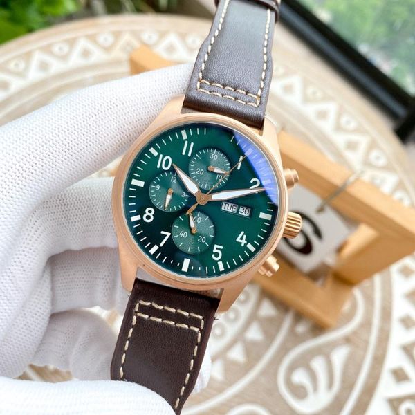 wristwatches self winding mens watch custom logo 1:1 watches chronograph automatic mechanical clock iw37 cowhide strap, Slivery;brown
wristwatches self winding mens watch custom logo 1:1 watches chronograph automatic mechanical clock iw37 cowhide strap, Slivery;brown