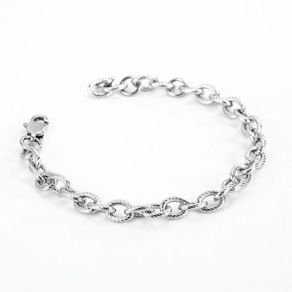 link, chain popacc fashion cuban men's bracelet classic steel titanium wide and women's jewelry gifts, Black
link, chain popacc fashion cuban men's bracelet classic steel titanium wide and women's jewelry gifts, Black