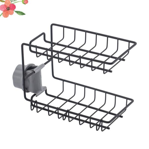 drain rack double layer storage basket sponge dishcloth holder organizer sink rack for home bathroom (black)
drain rack double layer storage basket sponge dishcloth holder organizer sink rack for home bathroom (black)