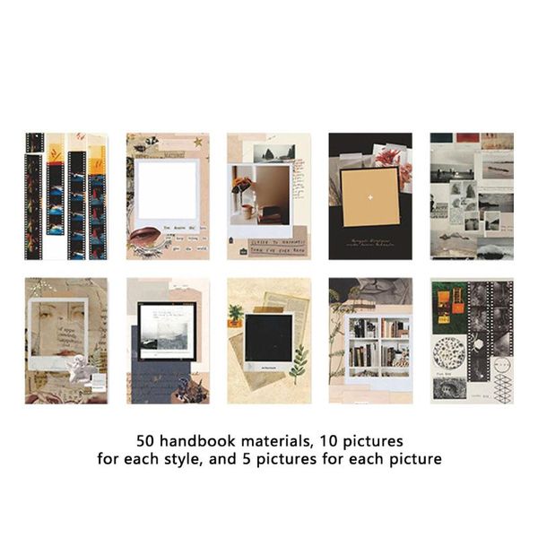 other arts and crafts 50pcs stickers background handmade paper hand account material decoration multifunctional diy craft art life message r
other arts and crafts 50pcs stickers background handmade paper hand account material decoration multifunctional diy craft art life message r