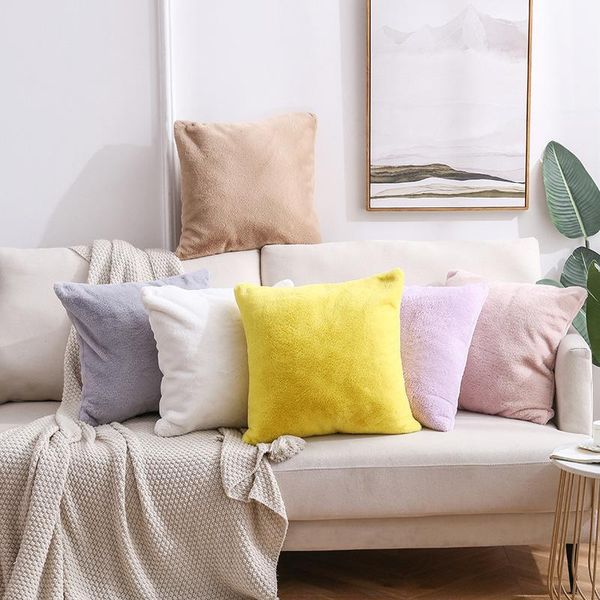cushion/decorative pillow 45*45 plush solid decorative pillowcase home decor flocked hugs throw cushion cover office sofa pillowcover 40010
cushion/decorative pillow 45*45 plush solid decorative pillowcase home decor flocked hugs throw cushion cover office sofa pillowcover 40010