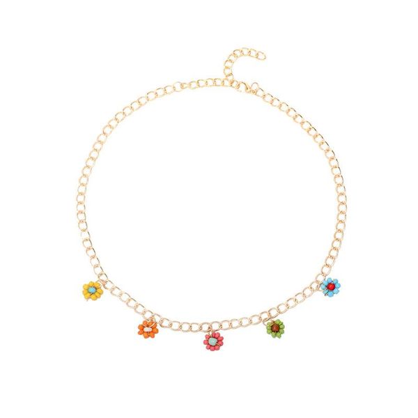pendant necklaces national style multi-layer color rice bead flower necklace design sense fashion temperament choker, Silver
pendant necklaces national style multi-layer color rice bead flower necklace design sense fashion temperament choker, Silver