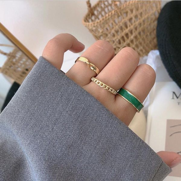wedding rings 2021 gothic style three piece opening for woman fashion jewelry gold set party ring, Slivery;golden
wedding rings 2021 gothic style three piece opening for woman fashion jewelry gold set party ring, Slivery;golden