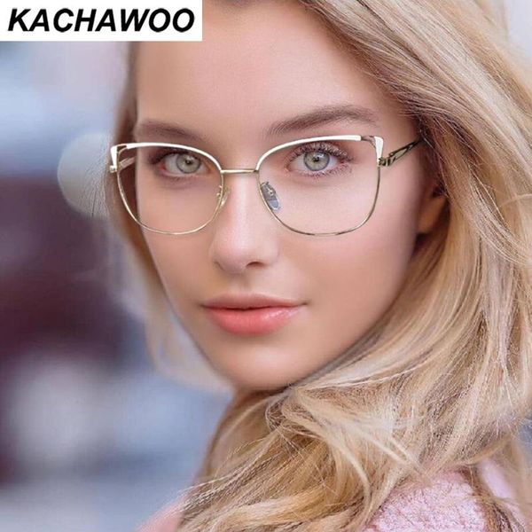 sunglasses kachawoo metal anti blue light glasses women white black pink cat eye frame vintage female stylish accessories european
sunglasses kachawoo metal anti blue light glasses women white black pink cat eye frame vintage female stylish accessories european